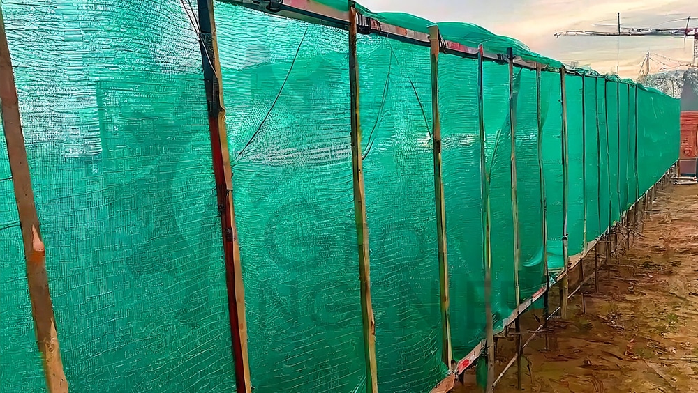 Malla Raschel para Sombra y Protección
